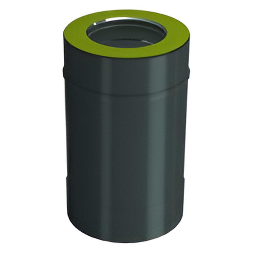 Труба Вулкан VBR50 L-250 мм (black, AISI 321/439/0,5мм)(Ø 150/250 мм)