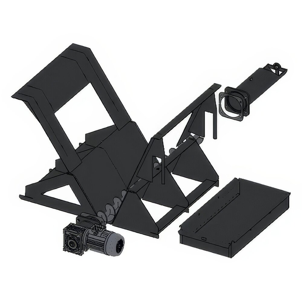 Комплект золоудаления Zota Robot Black (без ящика)(Модель котла 150)