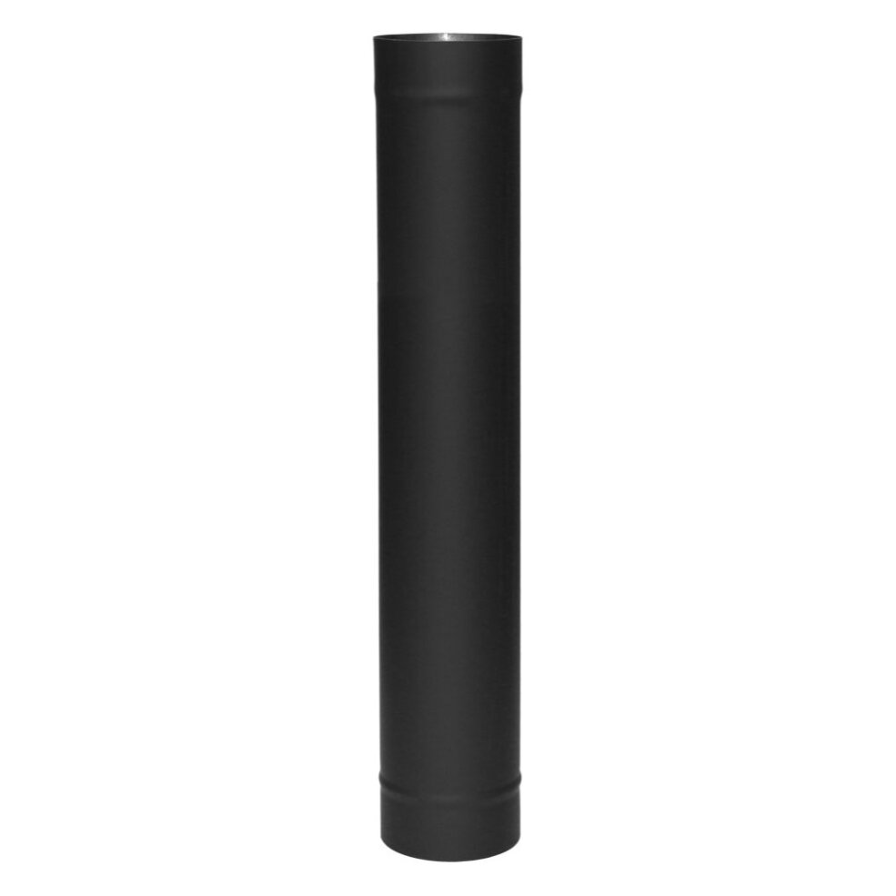 Труба Вулкан VBR L-1000 мм (black, AISI 439/0,8мм)(Диаметр Ø 115 мм)