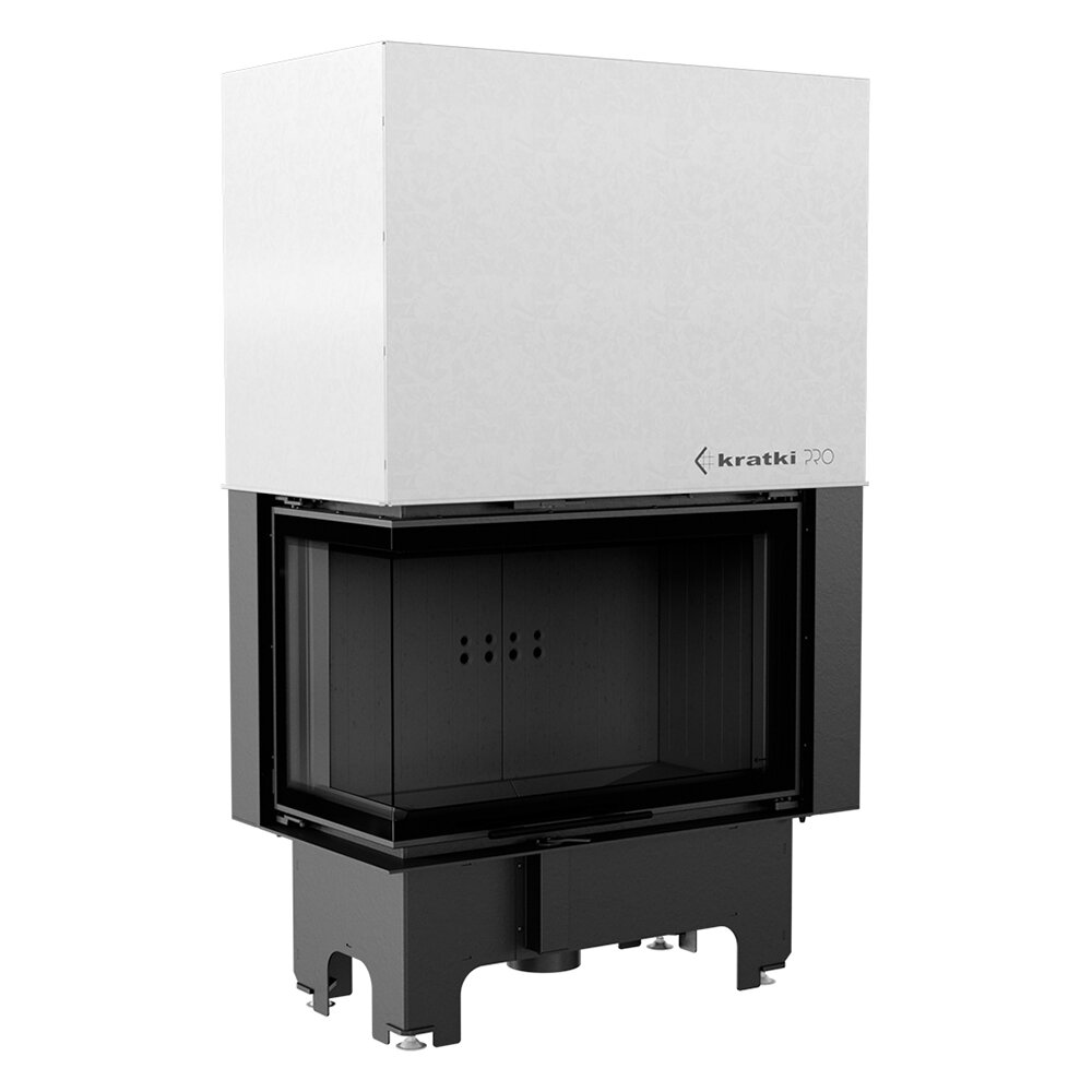 Каминная топка Kratki VNL/810/410/L(Черная футеровка)