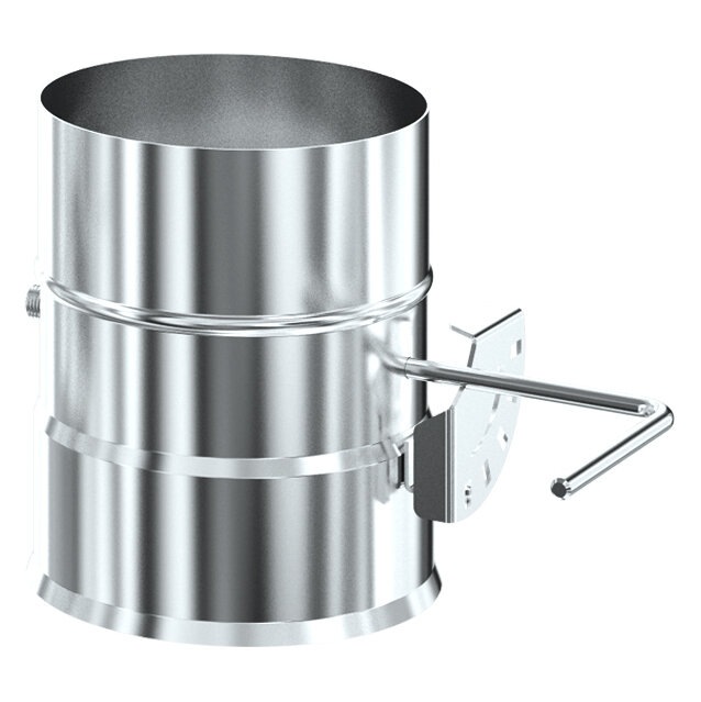 Шибер Теплодар(Диаметр Ø 200 мм, Тип Задвижка)