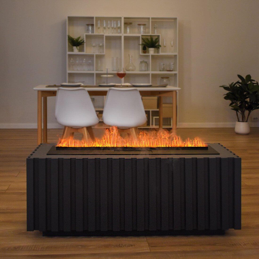Каминокомплект Schones Feuer Custom с очагом 3D FireLine 1000(Стандартный цвет огня)