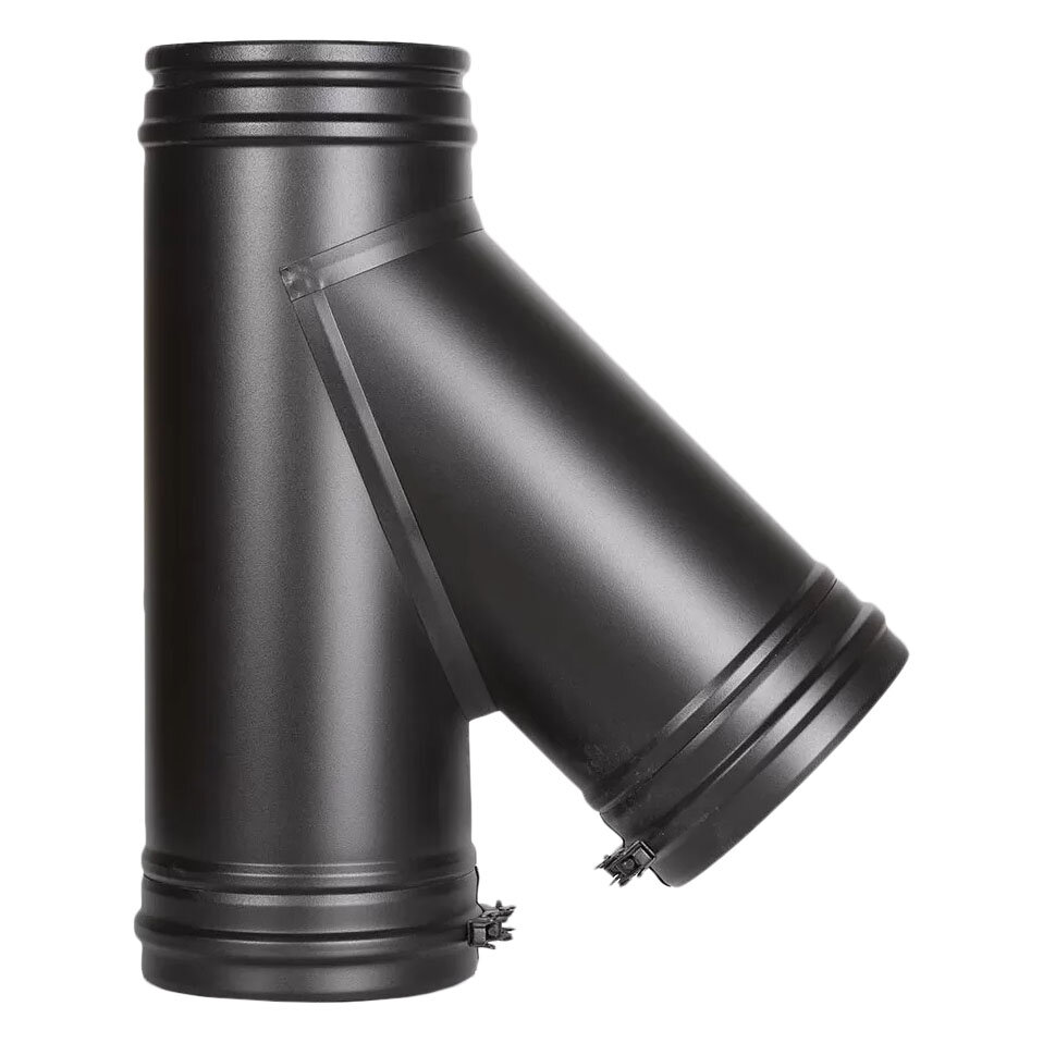 Тройник 45° Schiedel Permeter Pro 50(Диаметр Ø 350/450 мм, Цвет Серый цвет)