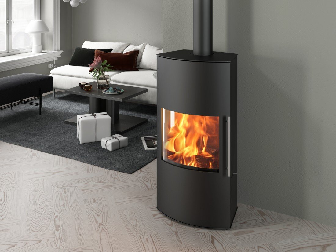 Печь-камин Ember Гордана 480L(Черный)
