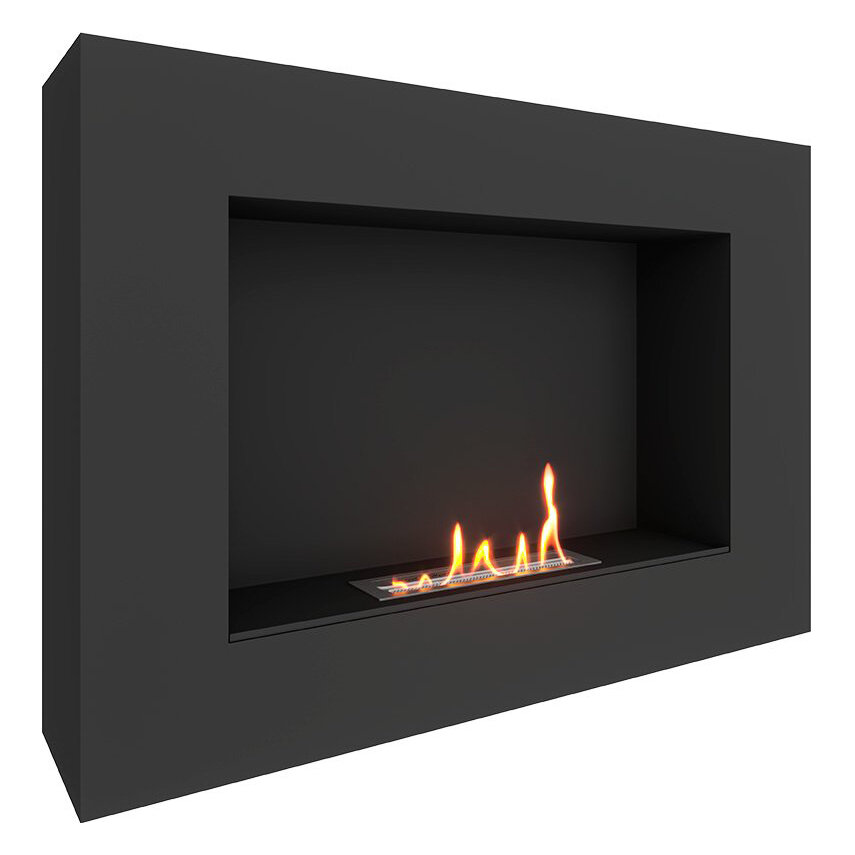 Биокамин SteelHeat WALL GRAND 900 LITE(Стекло Со стеклом, Стемалит Без стемалита)