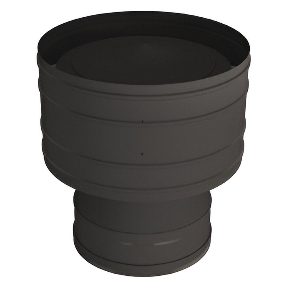 Дефлектор Вулкан VBR50 (black, AISI 321/439/0,5мм)(Ø 150/250 мм)