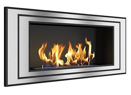 Встраиваемый биокамин ZeFire Sirius 900(Вариант исполнения Латунный, Стемалит Со стемалитом)
