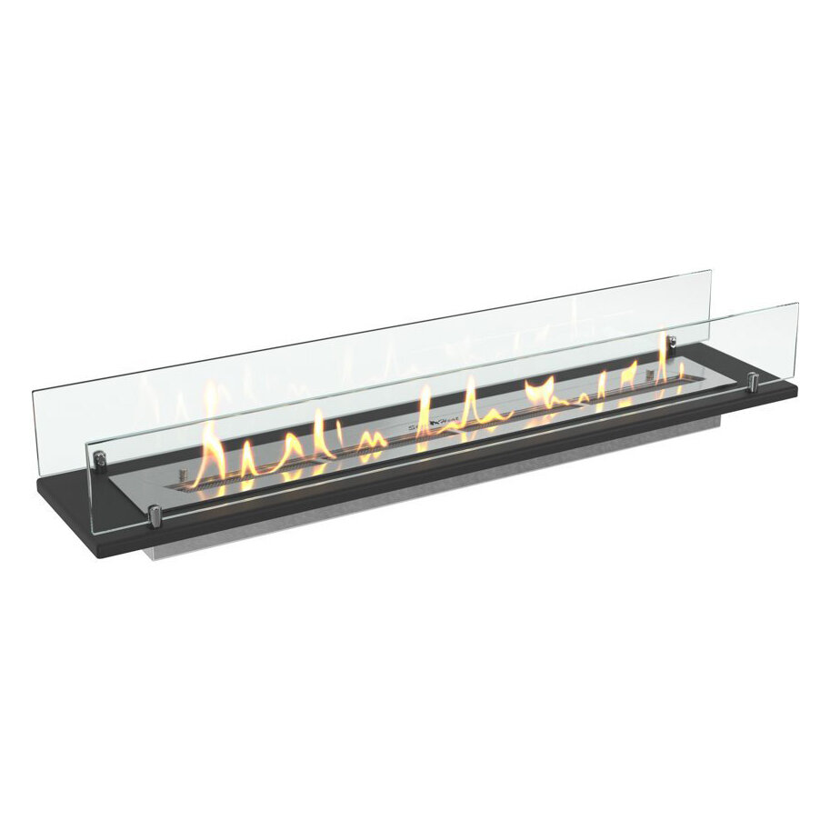 Встраиваемый биокамин SteelHeat Stand 900(Черный)
