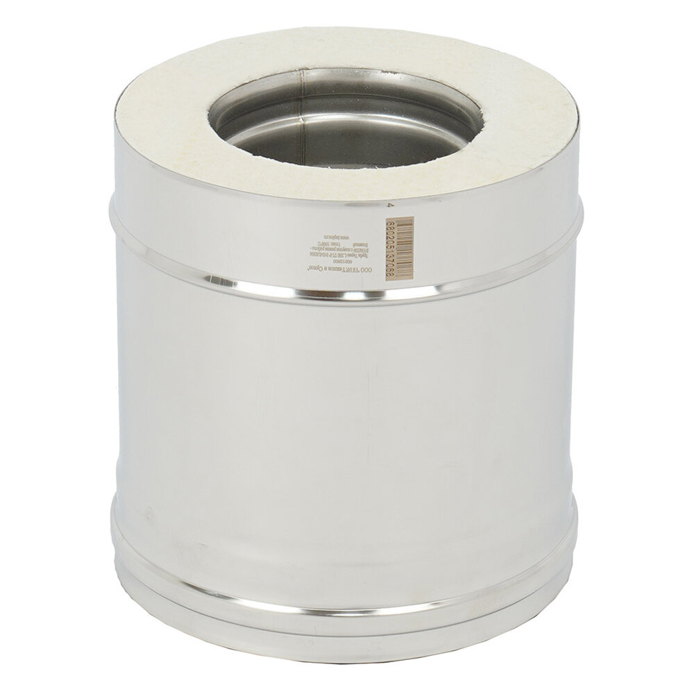 Труба ТиС Термо L250 ТТ-Р с хомутом, AISI 310/AISI 304(Ø 150/250 мм)