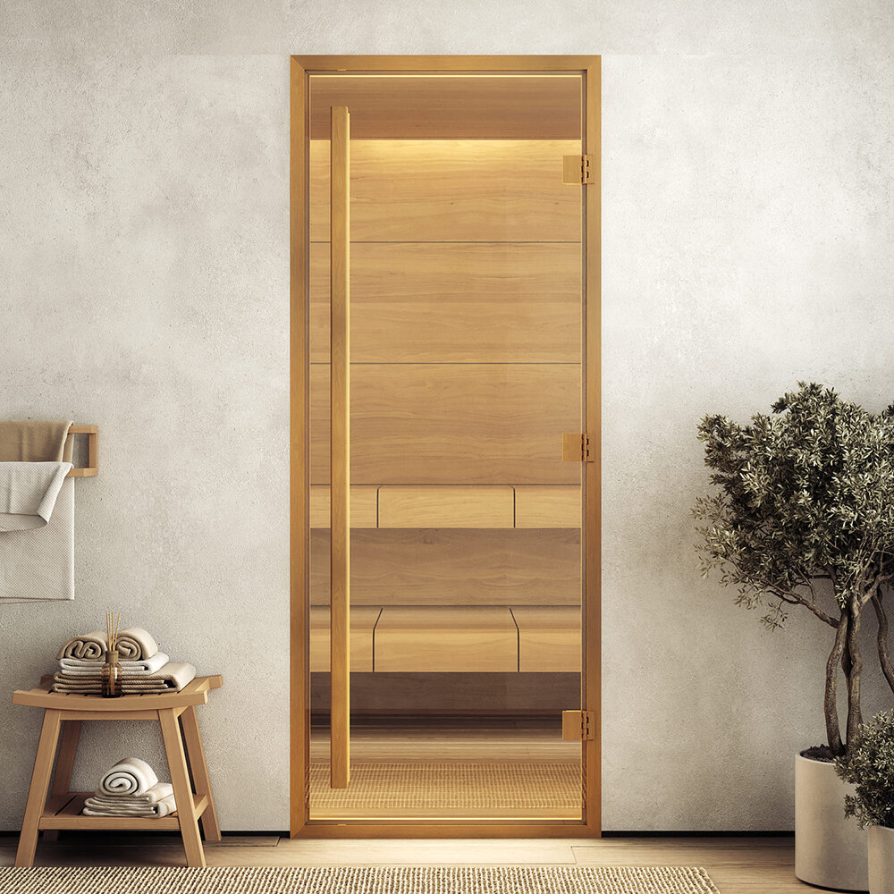 Дверь DoorWood Хамам Aрт Wood 12 Бронза(Размер 2100*800 мм, Расположение Правая)