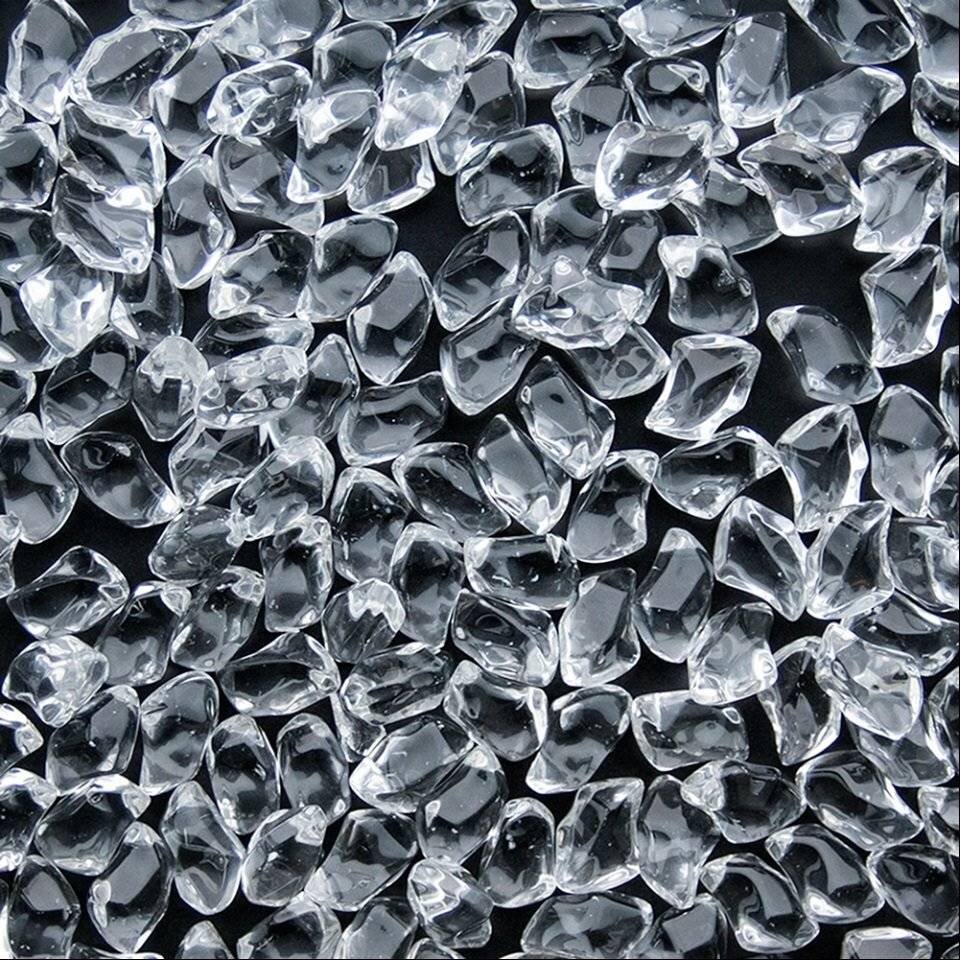 Декоративные элементы Kratki Fire Glass 1 кг(Белый)