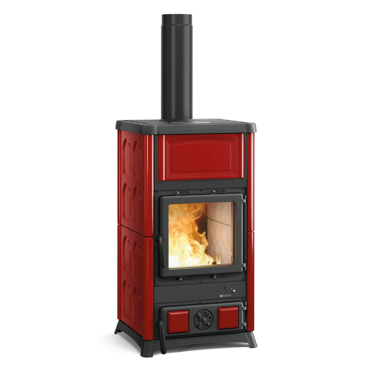 Отопительно-варочная печь La Nordica Concita 2.0(Бордовый (BORDEAUX))