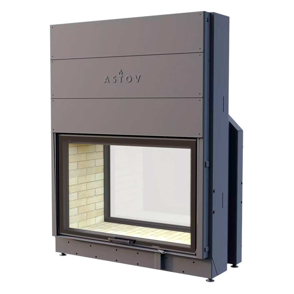 Каминная топка Astov ПТ 12080(Футеровка шамот)