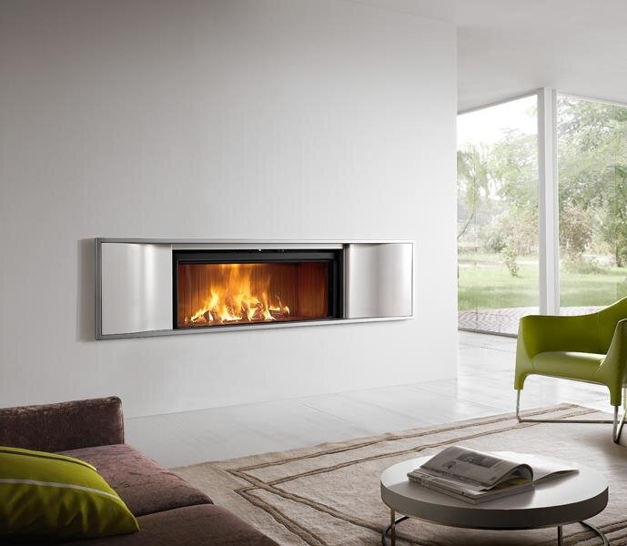 Каминная облицовка Piazzetta LIPSIA(Цвет керамики Giallo Accesso, Для топок MA 264 / MC 120/48 / IG120)