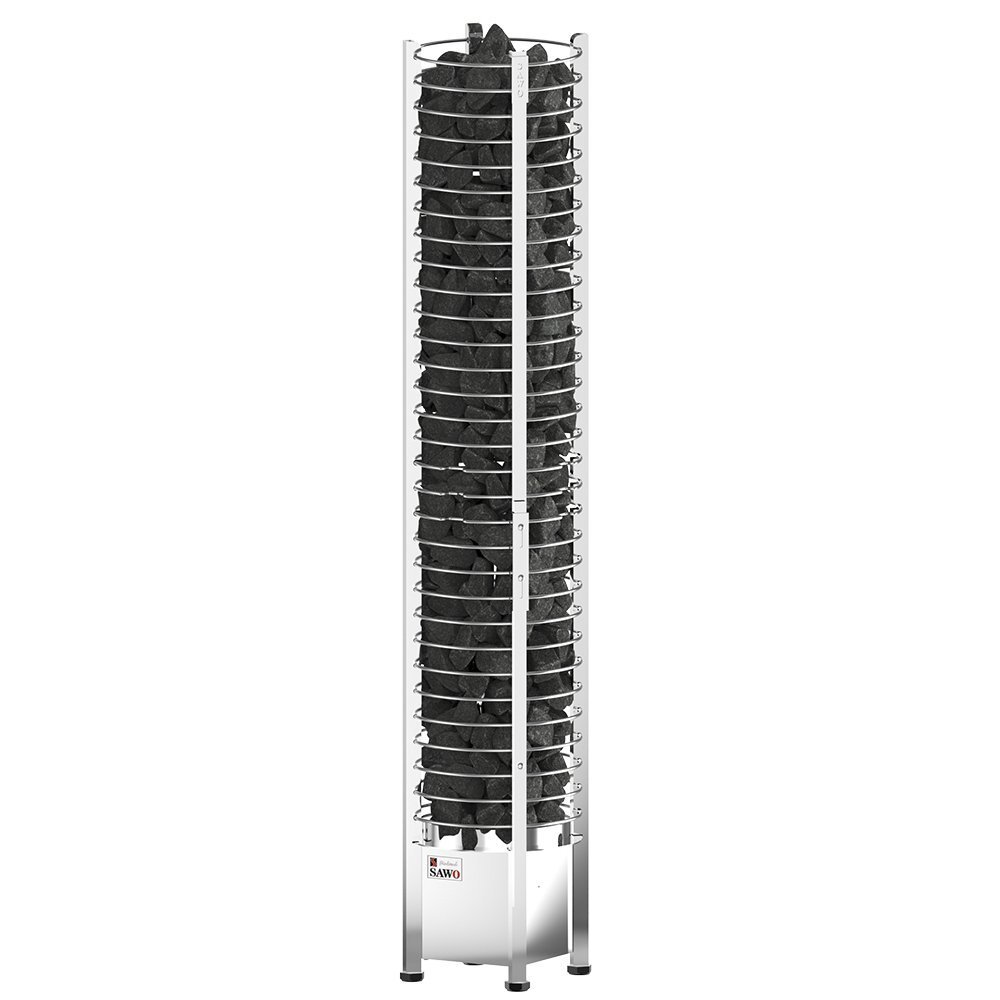 Электрическая печь для сауны Sawo Tower Premium TH3-60NS-P (круглая)