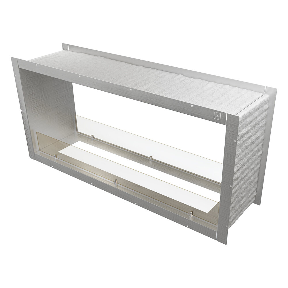 Механический сквозной короб Airtone (Silver / Серебро)(Размеры 1000 мм)