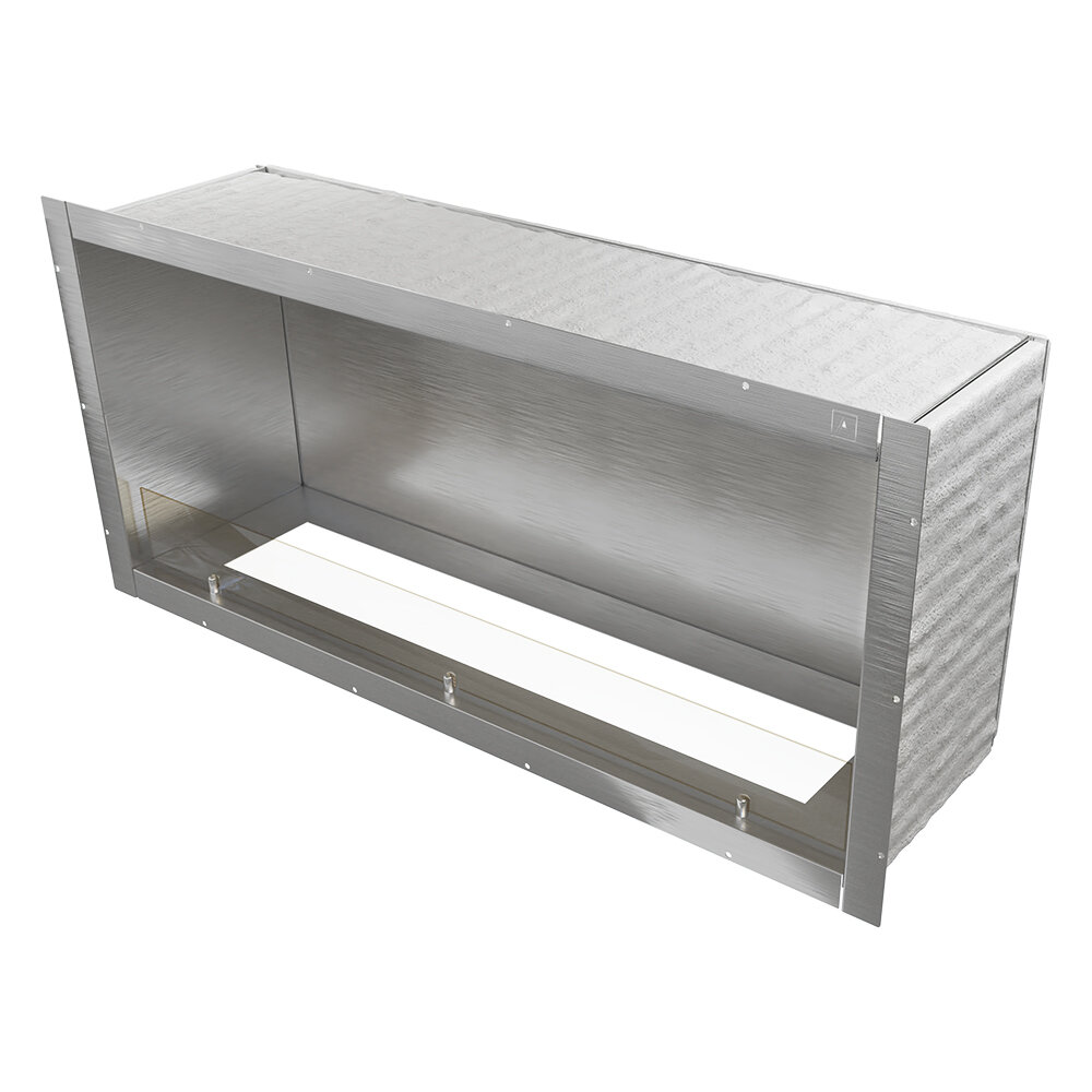 Механический глухой короб Airtone (Silver / Серебро)(Размеры 2200 мм)