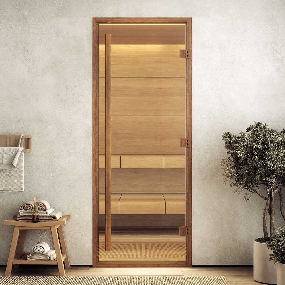 Дверь DoorWood Хамам Aрт Wood 6 Бронза(Размер 2000*600 мм, Расположение Левая)