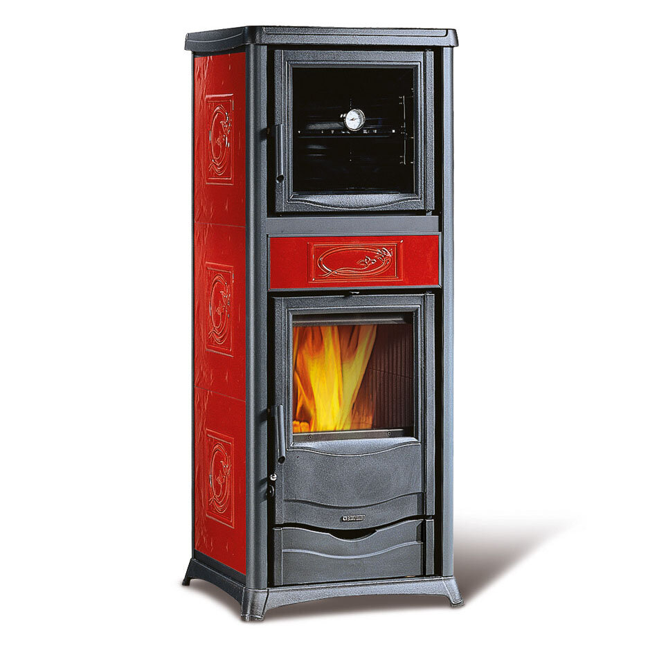 Отопительно-варочная печь La Nordica Rossella Plus Con Forno Evo(Бежевый (PE))