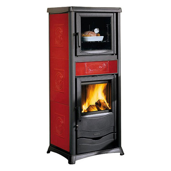 Отопительно-варочная печь с водяным контуром La Nordica TermoRossella Plus Forno DSA 4.0(В камне (PETRA))
