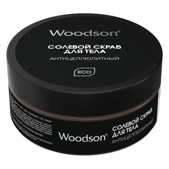 Солевой скраб для тела Woodson "Антицеллюлитный"