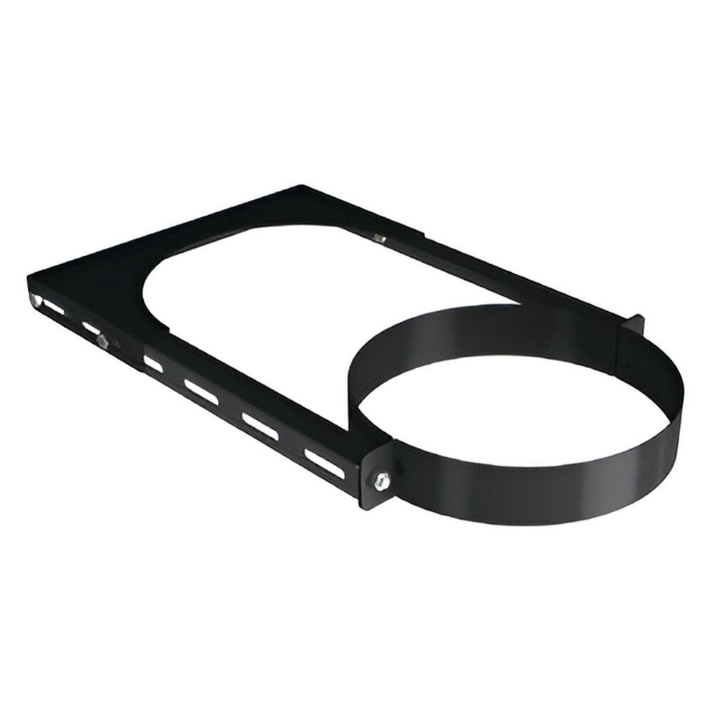 Элемент крепления к стене Вулкан VBR50 (black, AISI 439/0,5мм)(Ø 120/220 мм)