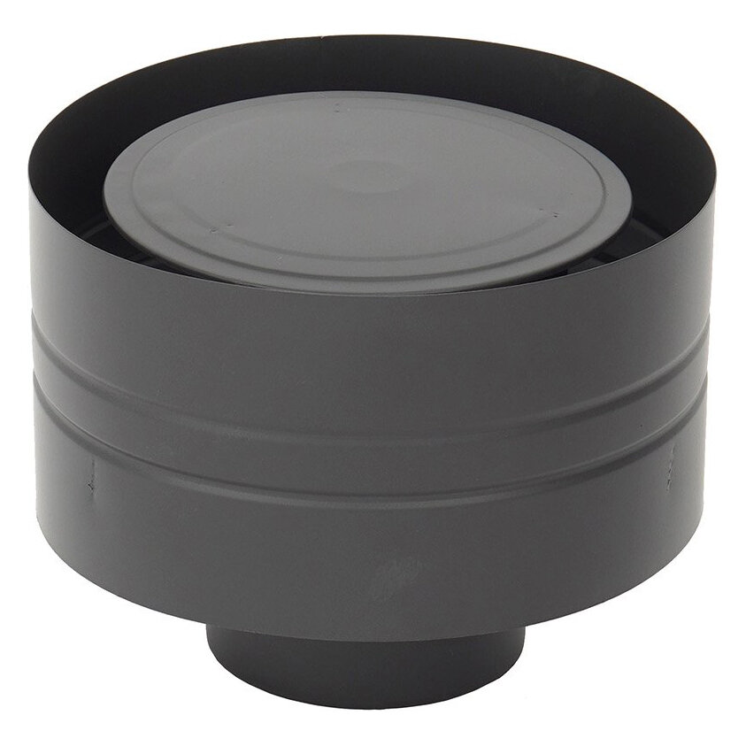 Дефлектор ТиС Моно ДМ-Р, AISI 430 Black(Диаметр Ø 120 мм)