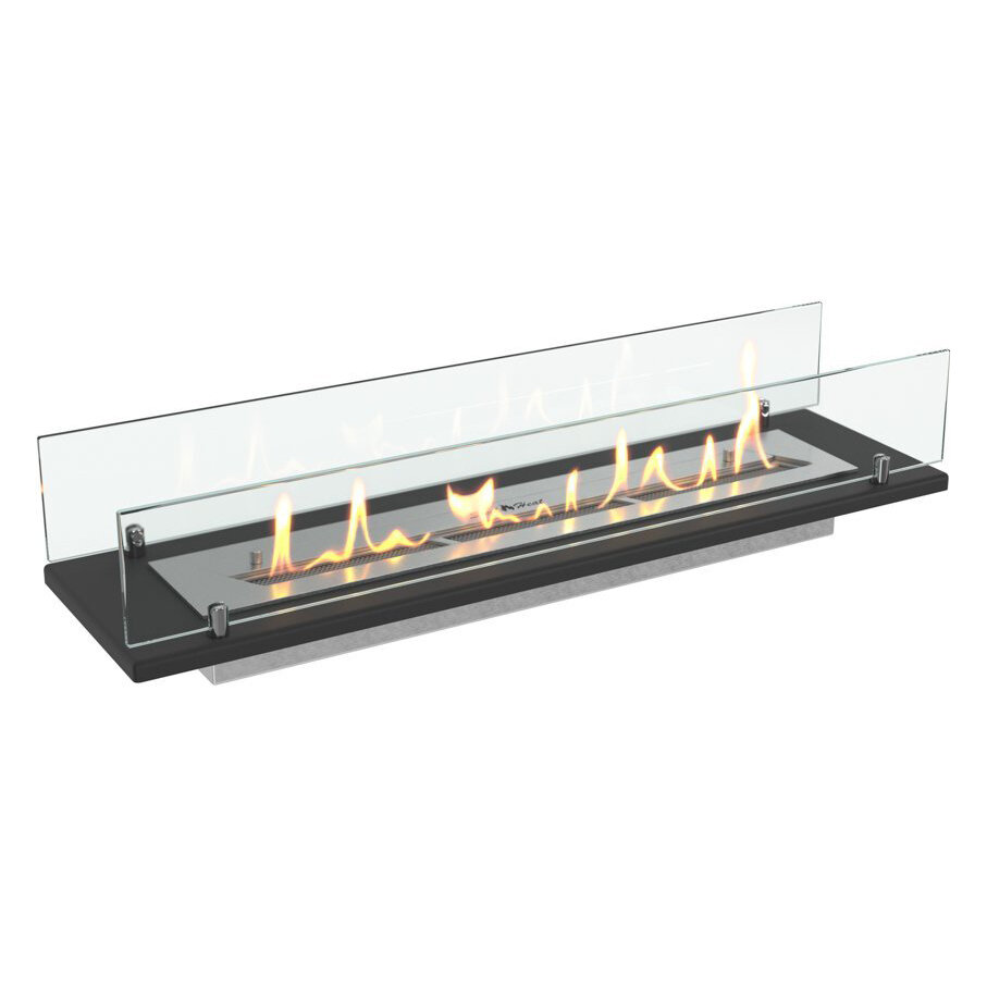 Встраиваемый биокамин SteelHeat Stand 700(Черный)