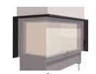 Декоративная отделочная рамка Schmid для Ekko L/R (45(45)..h)(6 сторон 70х20 мм)