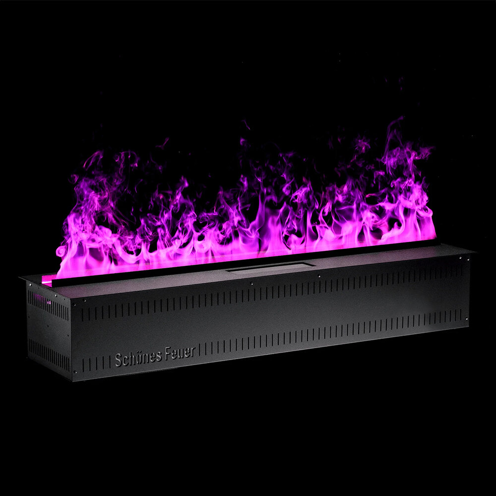 Электрический очаг Schones Feuer 3D Hot Line 3000(Цвет пламени RGB, Панель Нержавеющая)