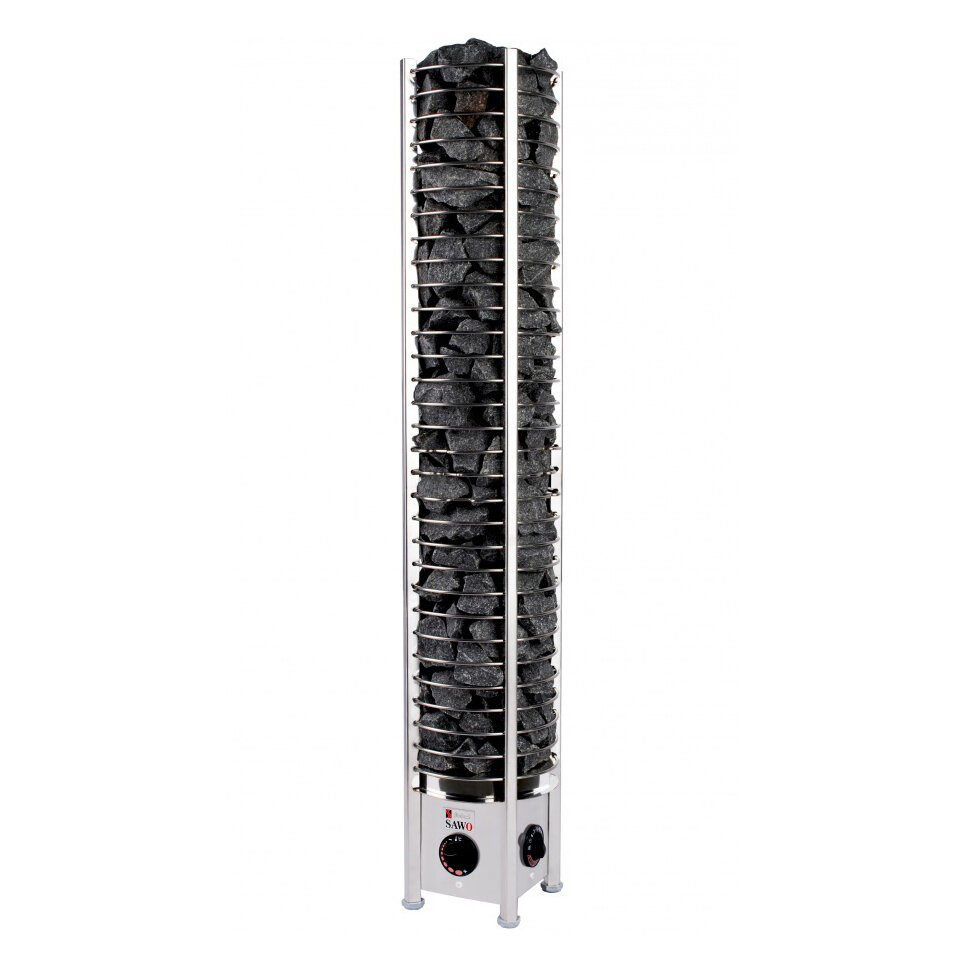 Электрическая печь для сауны Sawo Tower Premium TH3-60NB-P (круглая)