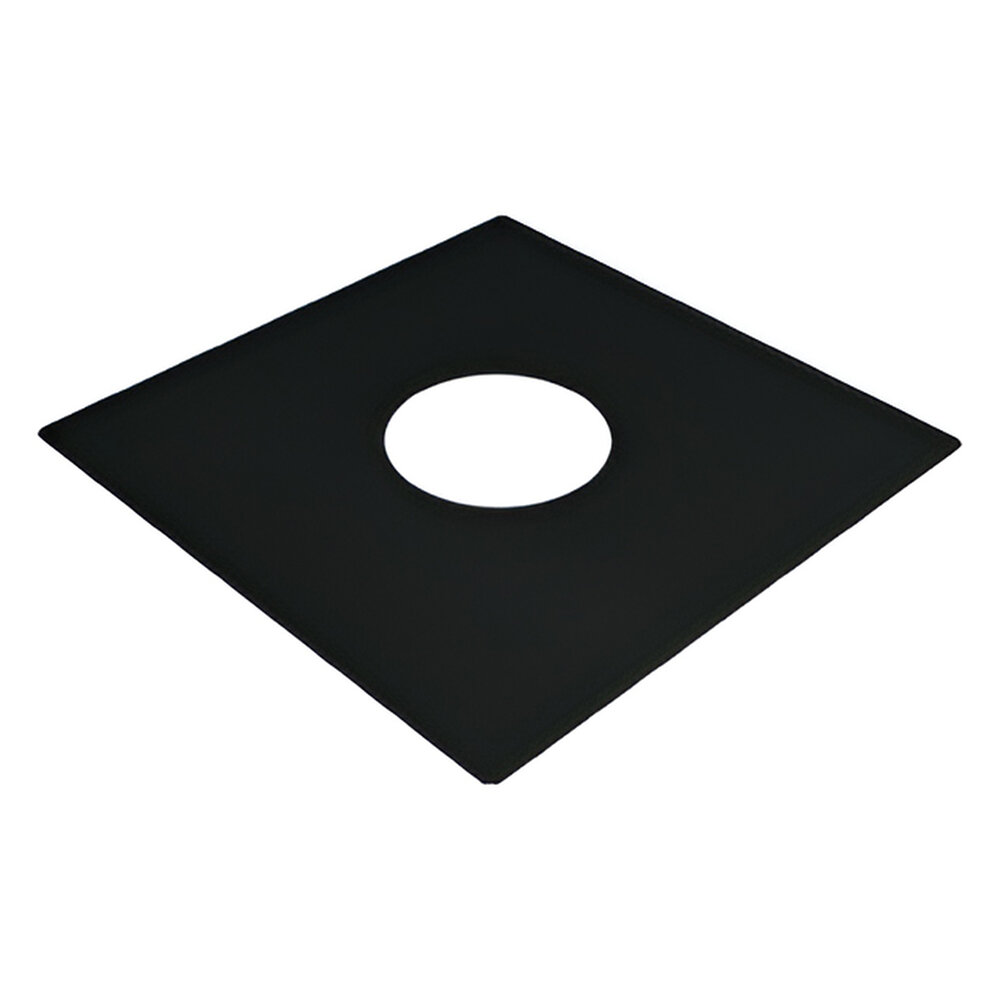 Фланец Вулкан VBR50 без изоляции (black, AISI 439/0,5мм)(Ø 150/250 мм, 750x750 )