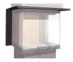 Декоративная отделочная рамка Schmid для Ekko U (84(34)..h)(5 сторон 70х20 мм)