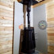 Монтаж печи для бани Grill'D Cometa Vega (Window black)