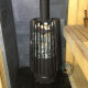 Монтаж печи для бани Grill'D Cometa Vega (Window black)