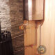 Монтаж печи для бани Grill'D Cometa Vega Long Window Max