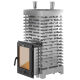 Печь для бани ASTON 30 INOX (320М) со стеклом