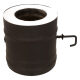 Сэндвич-шибер Везувий BLACK (AISI 430/1,0мм, Keralux)(Ø 150/250 мм)