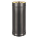Сэндвич-труба Везувий BLACK (AISI 430/0,8мм) L-1 м(Ø 150/250 мм)